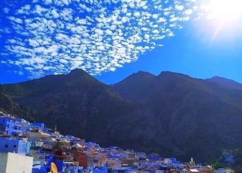 Things to do in Morocco - visiting the blue city also known as Chefchaouen